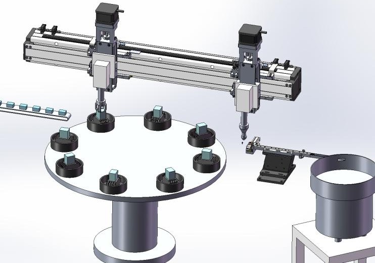 直线电机在圆盘机上组立装置中的应用
