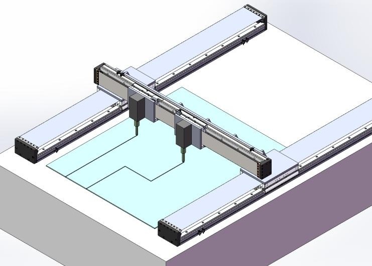 直线电机在玻璃基板切割装置中的应用