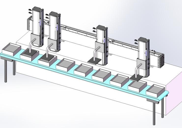 直线电机在表面处理移动装置中的应用