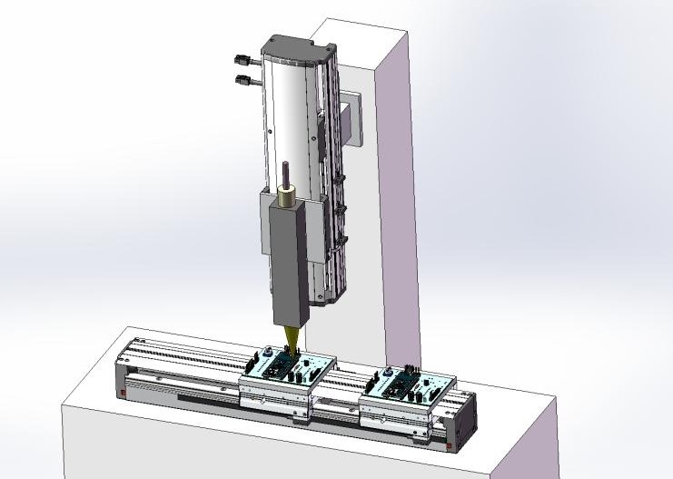直线电机在PCB基板喷字装置中的应用